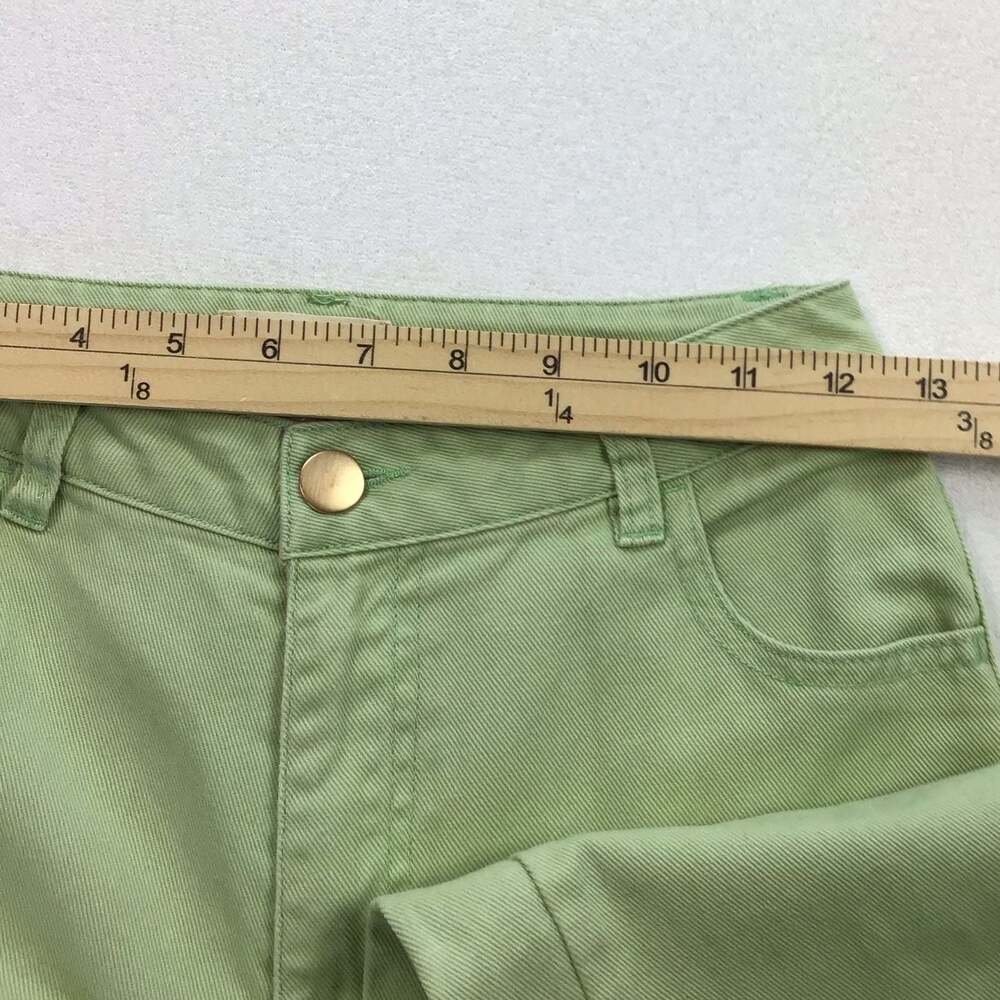 Altar'd State wide Leg Cargo Pants Size XS Green Boho Y2K Festival Beach - Picture 5 of 11